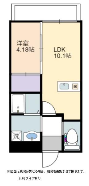 ラヴィーヌの間取り