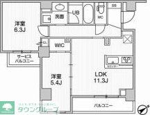 【世田谷区上馬のマンションの間取り】