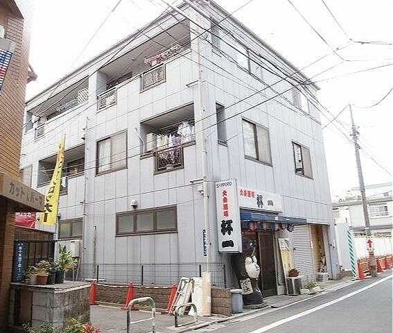 北区東十条のマンションの建物外観