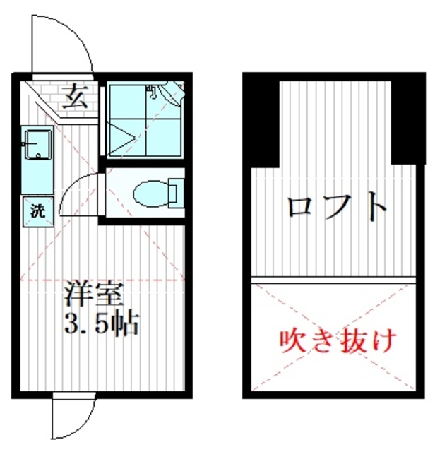 ソフィアリベルテの間取り