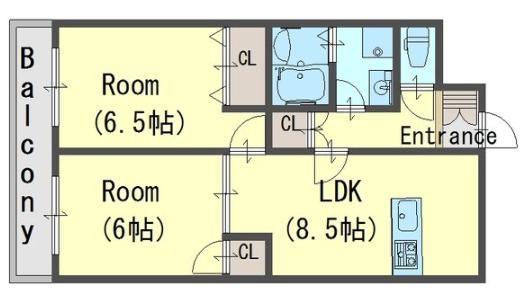 BOA　VISTA 5Fの間取り