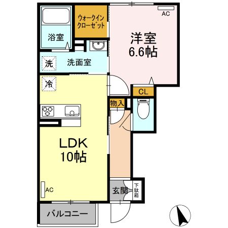 メゾンド・ノワールIIの間取り