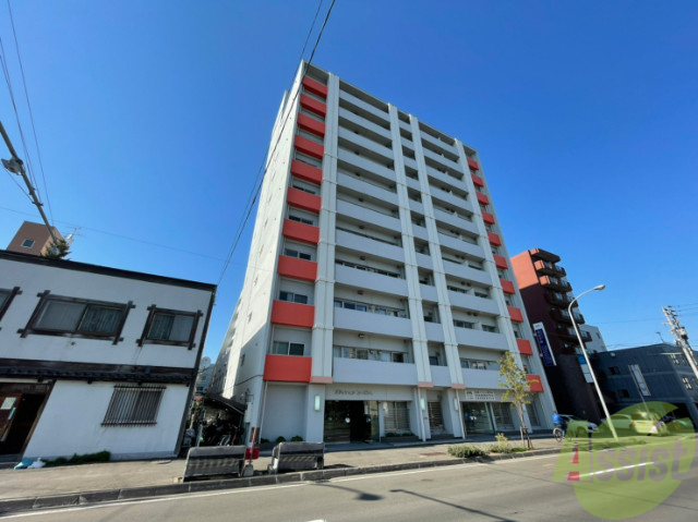 建物外観　札幌市北区北十五条西「ファッションコーポラス」