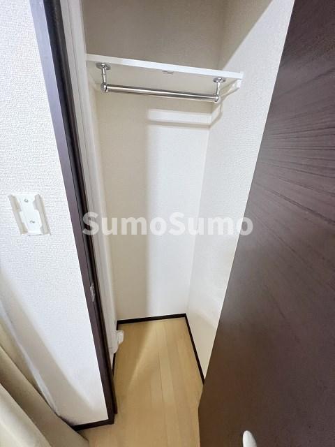 収納　十分な収納スペースがあります