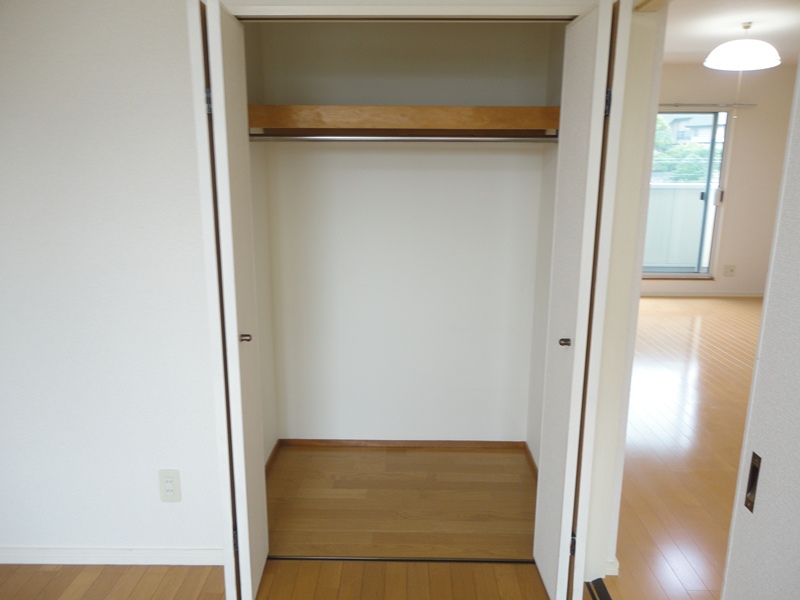 収納　たっぷりとした収納スペースです