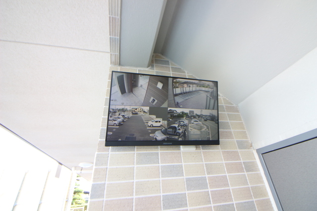セキュリティ　防犯カメラ設置されています