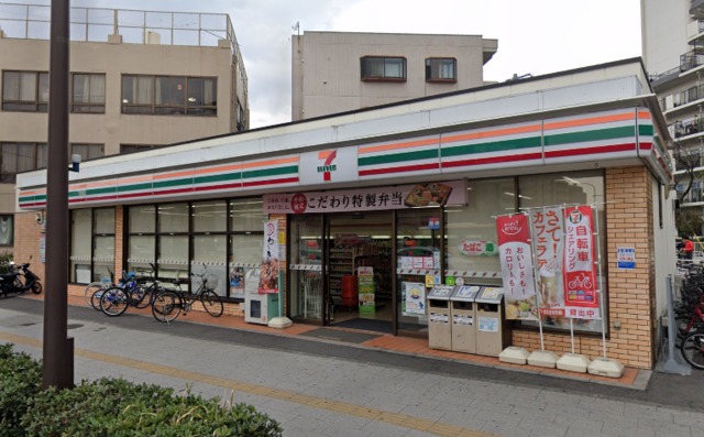 コンビニ　セブンイレブン江東亀戸9丁目店（コンビニ）まで658m