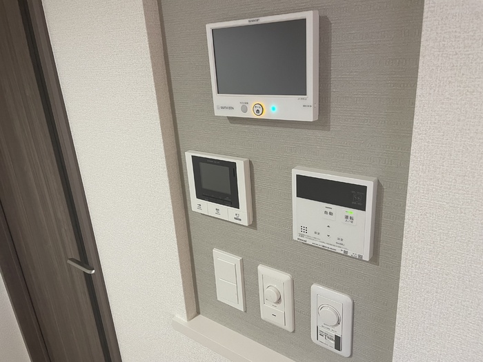 セキュリティ　TVモニター付きで安心です☆