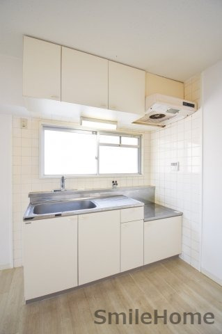 キッチン　ガスコンロ設置可能