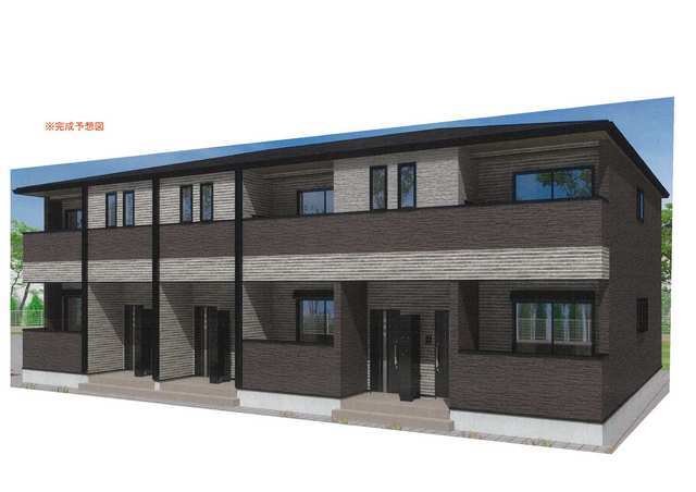 建物外観　完成予想パース