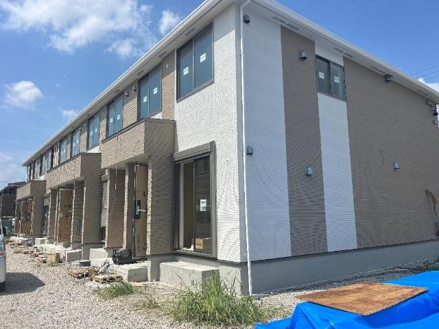 建物外観　建築現場