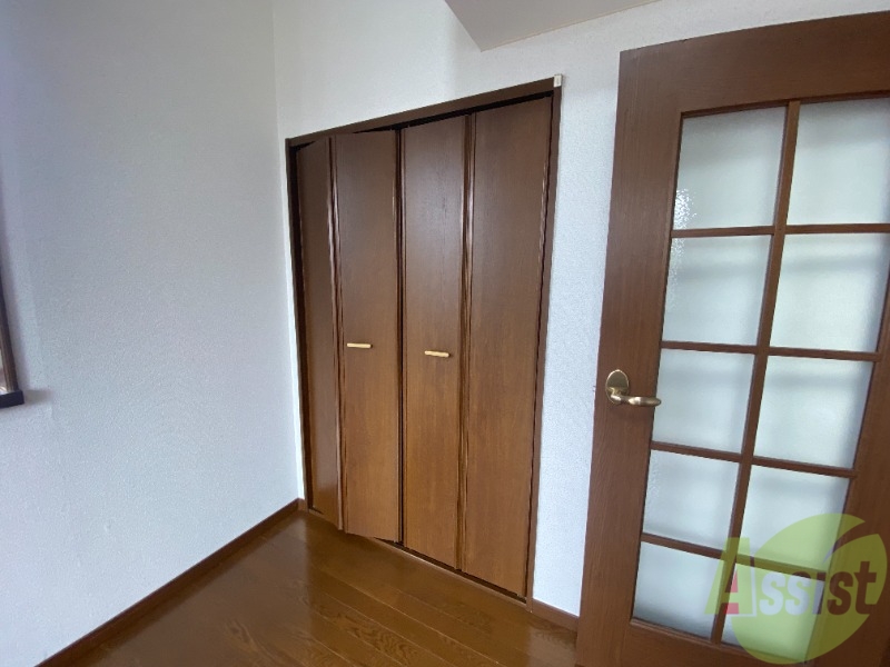 収納　ここに収納があります。収納があると部屋が広く使えます。