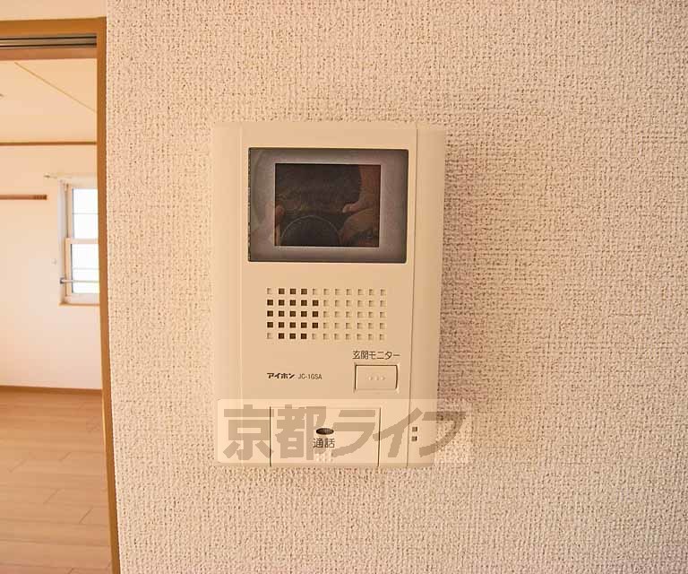 セキュリティ　顔が見えて安心です。