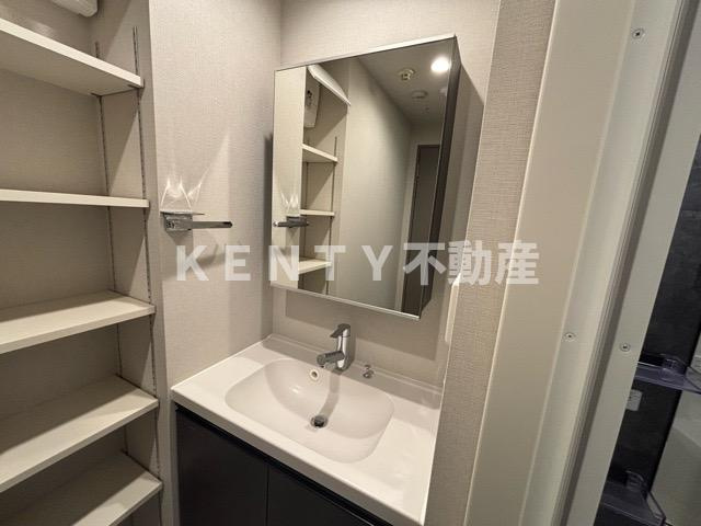 洗面設備　洗面所です