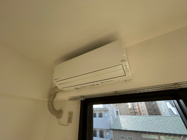 その他設備　居室にエアコンを完備