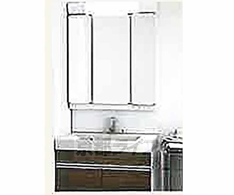 洗面設備　同仕様設備を導入予定