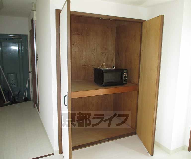 収納　綺麗な室内です。