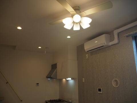 その他設備　シーリングファンライト