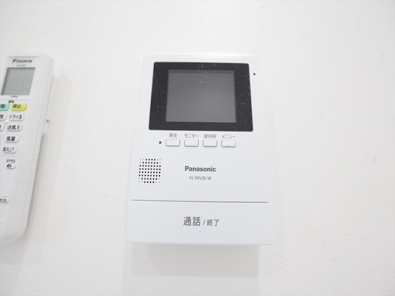 セキュリティ　ＴＶモニター付インターホン