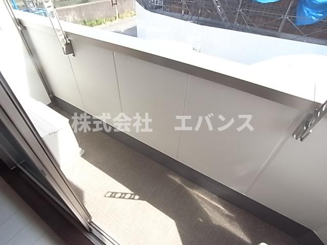 バルコニー　広々としたバルコニーです