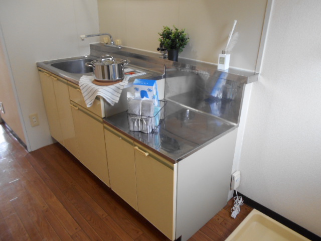 キッチン　ガスコンロ対応