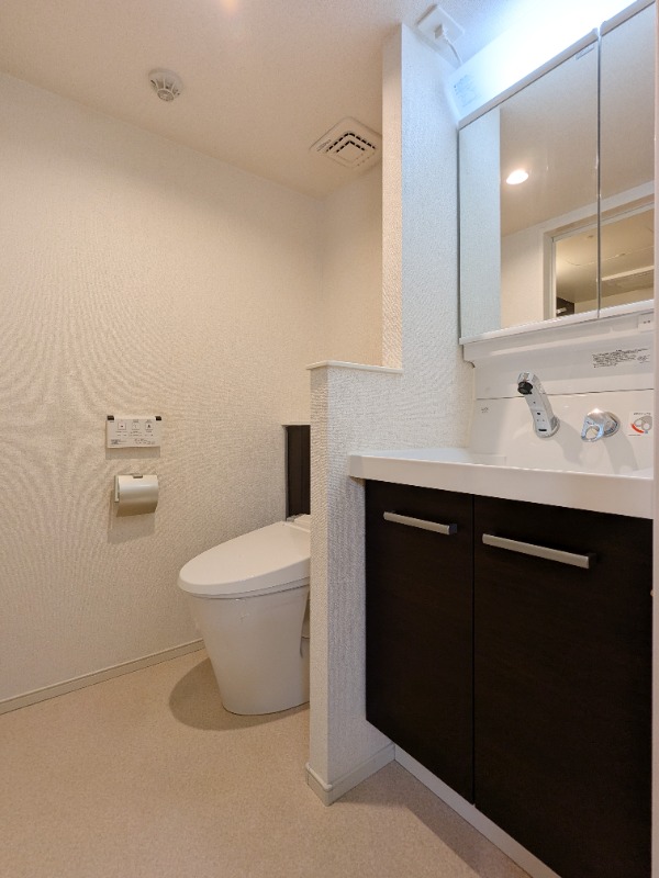 洗面設備　図面と現状に相違がある場合には現状を優先