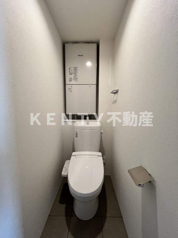 トイレ　ゆったりとした空間のトイレです