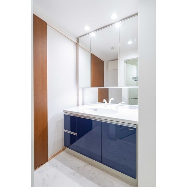 洗面設備　※別部屋の参考写真です。