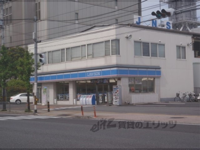 コンビニ　ローソン京都南インター店（コンビニ）まで600m