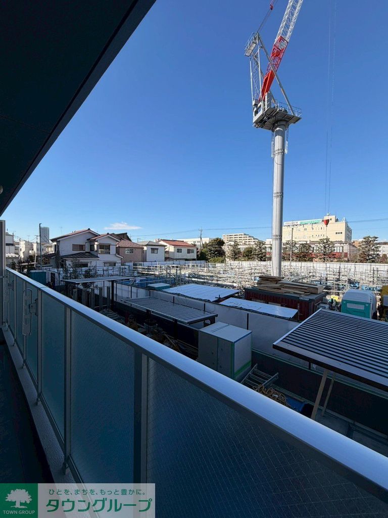 眺望　タウンハウジングまで♪
