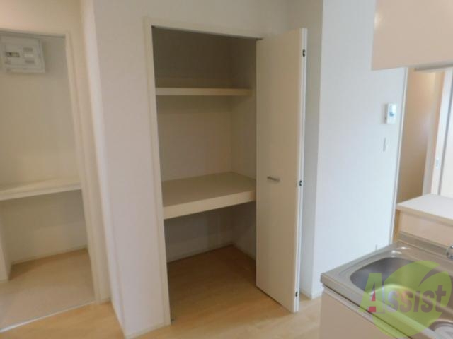 収納　いっぱい入る収納スペース