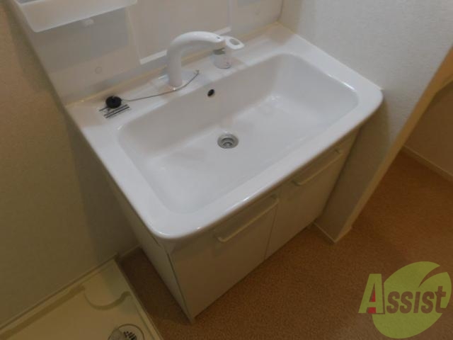 洗面設備　流行りのシャンドレ！