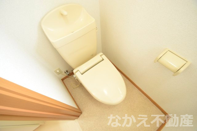 トイレ　ゆったりとした空間のトイレです