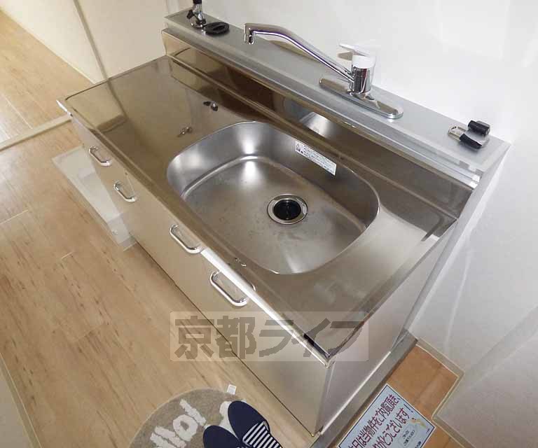 キッチン　ガスコンロ設置可
