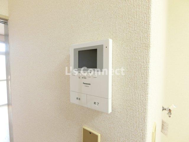 セキュリティ　突然の来客もＴＶモニターホンでしっかり確認。