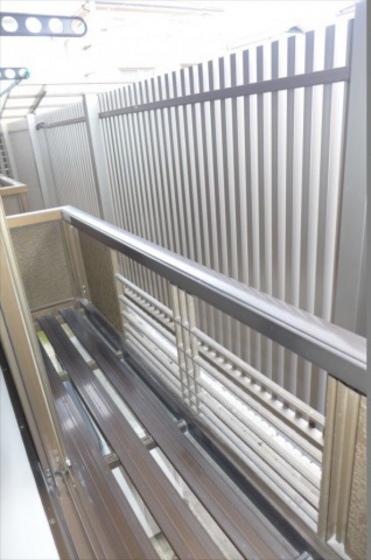 バルコニー　他号室のお写真です