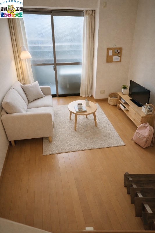 居室・リビング　家具・インテリアはＣＧです