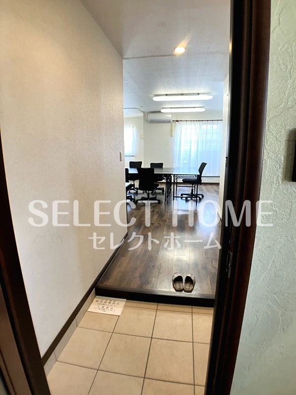 玄関　明るい玄関です