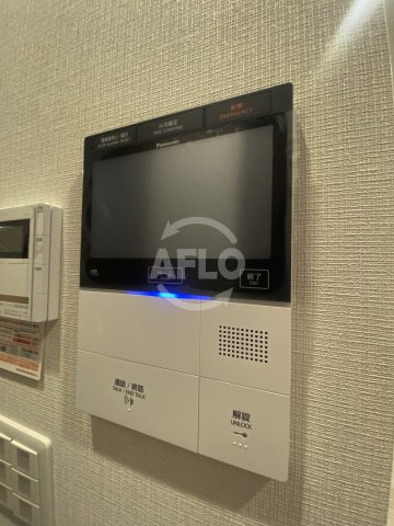セキュリティ　プレミストタワー靭本町　TVモニターホン