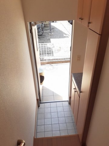 玄関　毎日通る玄関はこちらです