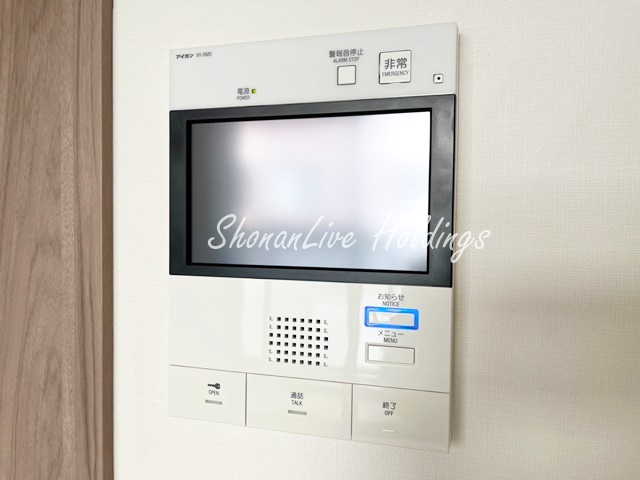 セキュリティ　TVモニター付きインターホンでセキュリティ面も安心☆