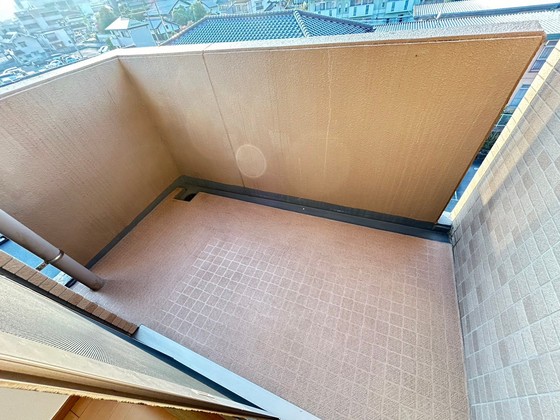 バルコニー　※別部屋の写真です