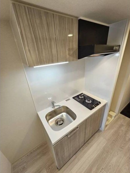 キッチン　システムキッチン２口コンロ