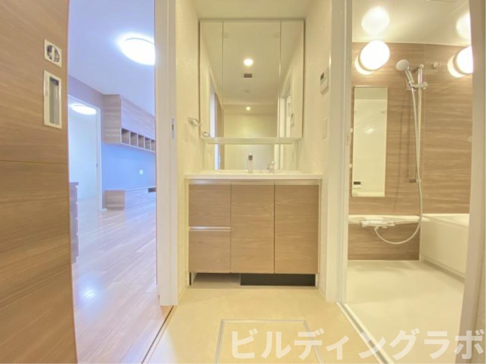 洗面設備　別号室参考画像です。