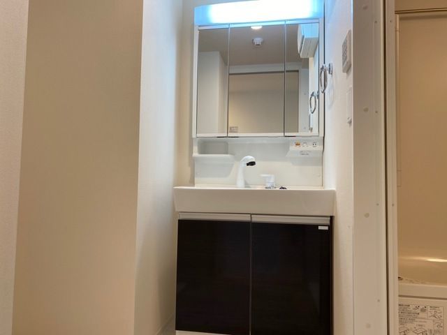洗面設備　同施工会社・別物件の参考写真です