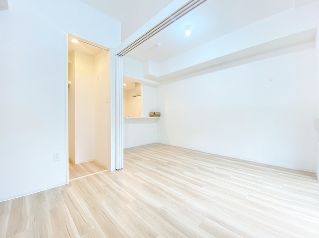 収納　クローゼット・フローリング部屋