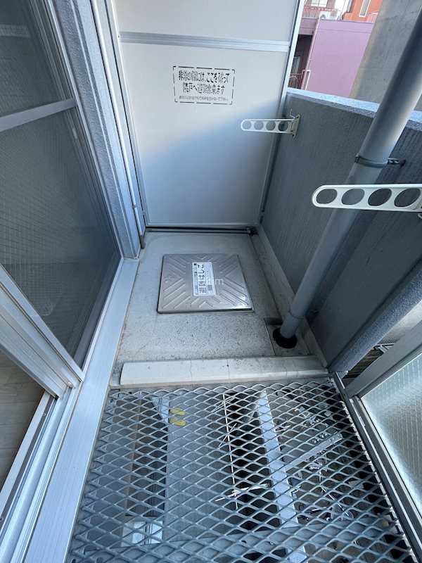 バルコニー　別の部屋の写真