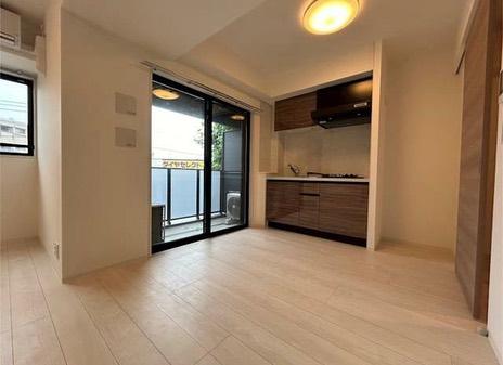 居室・リビング　10.4帖のきれいなLDK。