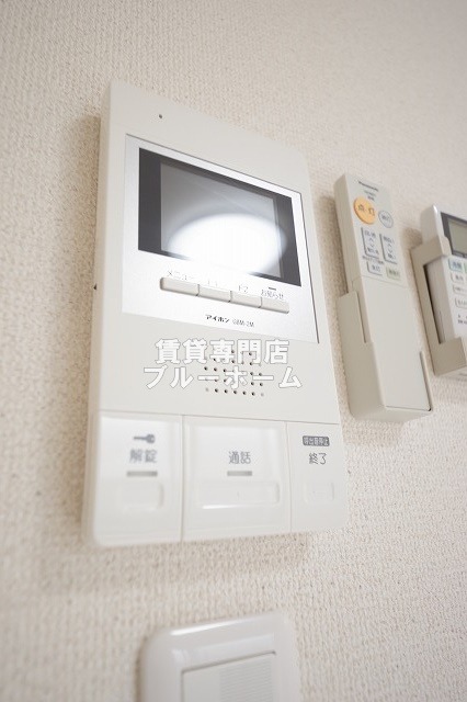 セキュリティ　TVモニター付きで防犯対策バッチリです！