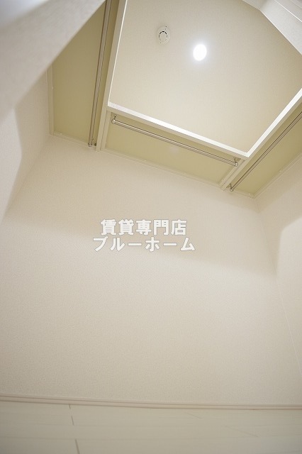 収納　大容量のウォークインクローゼットです！